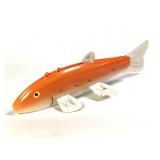 Handcrafted Folk Art Fish Decoy by Lawrence Bethel