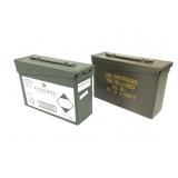 2 Empty Military Ammo Cases