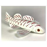 Handcrafted Folk Art Fish Decoy by Larry Lange