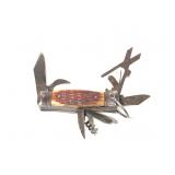 Korium Vintage Multi Use Knife w/Corkscrew
