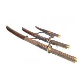 Replica Samuri Sword Set of 3