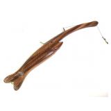 Vintage Hand Made Bentley Ice Fishing Line Winder