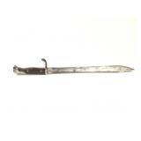 1916 WWI Imperial German "Butcher" Sawback Bayonet