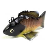 Handcrafted Folk Art Fish Decoy by Paul McNeil