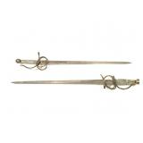 Toledo Spain Reproduction 11th C. Swords