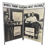Thompson - Bonnie & Clyde Paramount Movie Sign