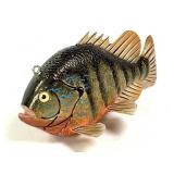 Handcrafted Folk Art Fish Decoy by Ryan Gast