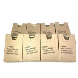 8 Boxes Federal 5.56 x 45mm Clipped Ball XM193
