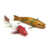 Jay McEvers & David Rasmussen Fish Decoys