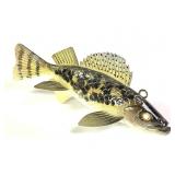Handcrafted Folk Art Fish Decoy by Rick Whittier