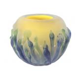 Hand Blown Cased Glass Vase