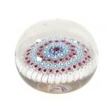 Murano Millefiori Glass Paperweight