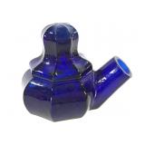 Colbalt Blue Teakettle Style Inkwell