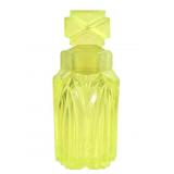 Vaseline Uranium Glass Perfume Bottle
