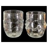Blown Glass Tumblers 2pc