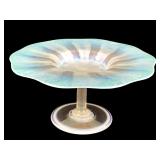Tiffany Studios Favrile Opalescent Glass Compote