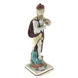 Staffordshire Pearlware Neptune on Dolphin