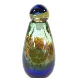 Deeble Art Glass Bottle with Stopper 2pc