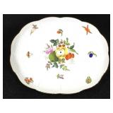 Herend Fruit & Flower Serving Platter