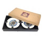 Peter Max Designed 1968 Ashtrays pr