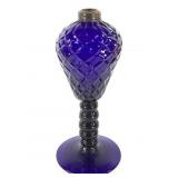 Westmoreland Glass Colbalt Blue Oil Lamp