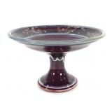 Peachblow Pottery Compot