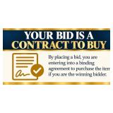 PLEASE READ BEFORE BIDDING!