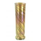 Lundberg Studio 1978 Art Glass Column Vase
