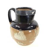 Royal Doulton Stoneware Hunt Scene Jug