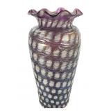 Early Iridescent Art Glass Vase
