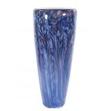 Hand Blown Cased Glass Vase