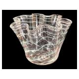 Pairpont Red & White Striped Bowl