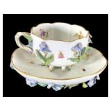 Meissen Porcelain Tea Cup & Saucer