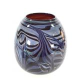 Frederick Warren Hand Blown Glass Vase