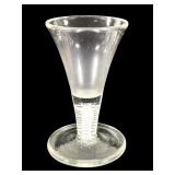 Georgian Air Twist Firing Glass