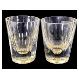 Bohemian Zwischengold Glass Flared Liqueur Beaker