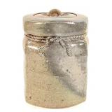 Salt Glaze Stoneware Canister Studio Pottery