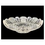 Cut Lead Crystal Star Burst Centerpiece Bowl
