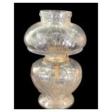 Miniature EAPG Tulip Oil Lamp w Shade & Fitting