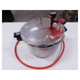 Cast Aluminum Pot Converted to Pressure Cooker