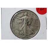 1947 Walking Liberty Silver Half Dollar