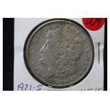 1921 S Morgan Silver Dollar