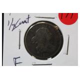 1808 Draped Bust Half Cent Coin