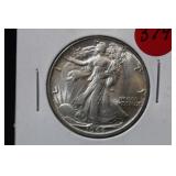 1944 Walking Liberty Silver Half Dollar