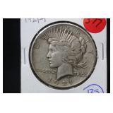 1921 U.S. Silver Peace Dollar Key Date