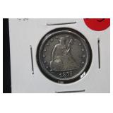 1875 Seated Liberty Silver 20 Cent Piece