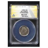 1883 No Cent Certified Liberty Head V-Nickel