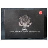 1996 U.S. Mint Premier Silver Proof Set