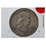 1952 Franklin Silver Half Dollar