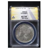 1899 Certified AU58 Morgan Silver Dollar